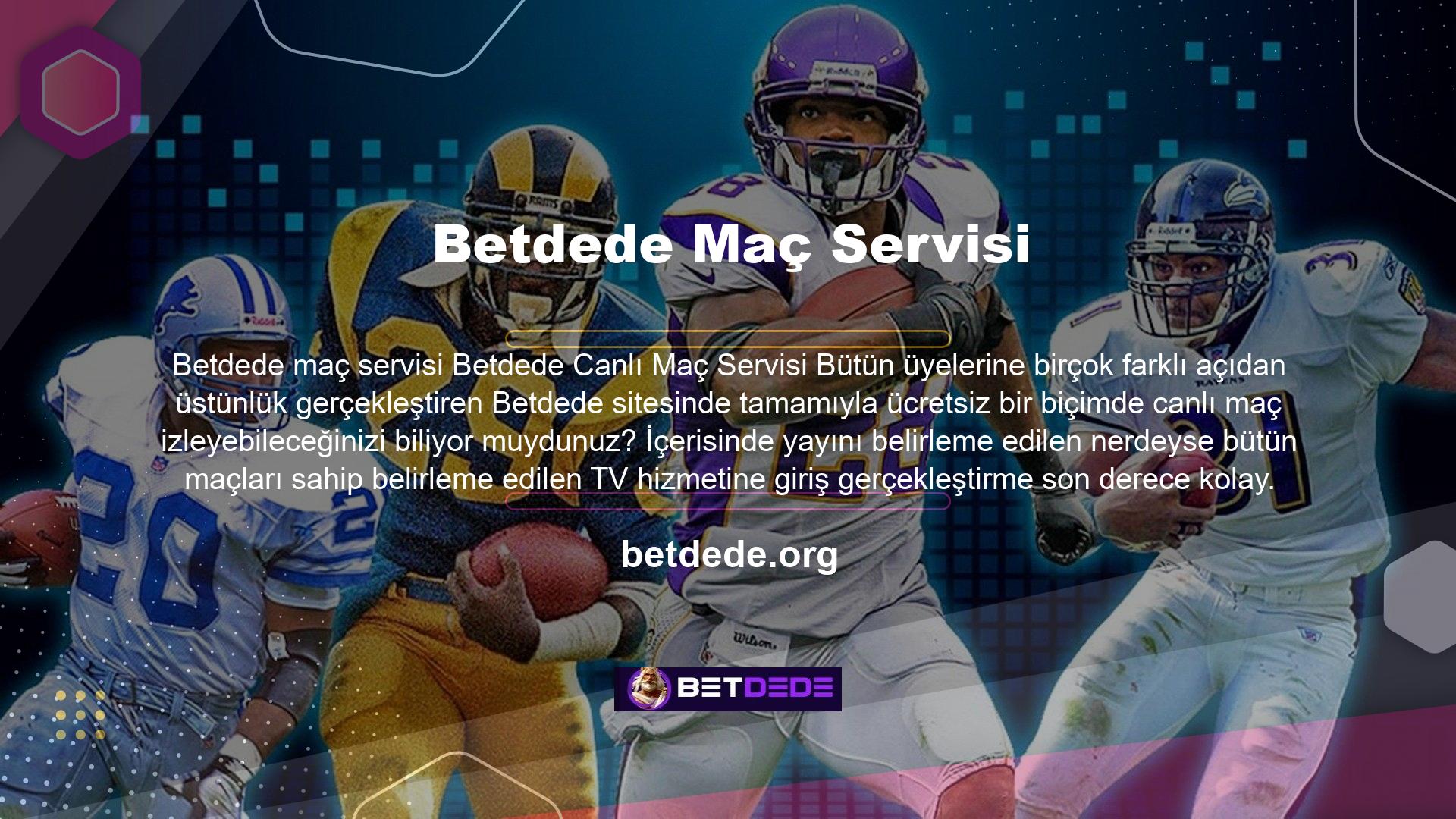 TV hizmetinin giriş adresini isterseniz canlı destek ile etkileşime geçerek isterseniz de Betdede Twitter hesabının bilgi evresinden kolayca öğrenebilirsiniz